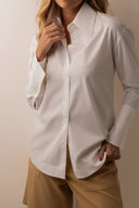 Camisa Florença Punho Largo Branca - TYNA - foto 4