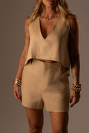 SHORT LINHO PURO PAÇOCA