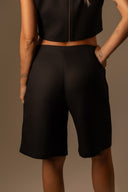 BERMUDA WIDE LEG PRETA