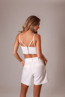 Bermuda Off White Alfaiataria - TYNA - foto 2