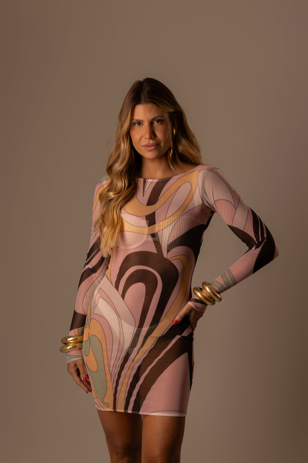 VESTIDO TULE CURTO MOVIMENTO