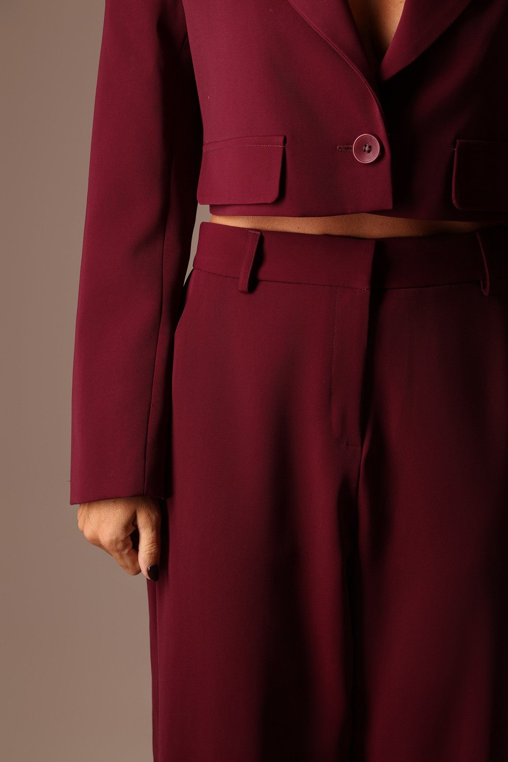 CALÇA ALFAIATARIA VINHO