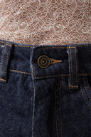 Calça Jeans Barrel Azul Escuro - TYNA - foto 6