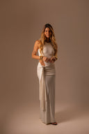 VESTIDO LONGO OFF WHITE