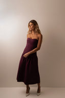 Vestido Milano Vinho Berry - TYNA - foto 3