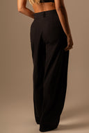 CALÇA RETA ALFAIATARIA PRETA